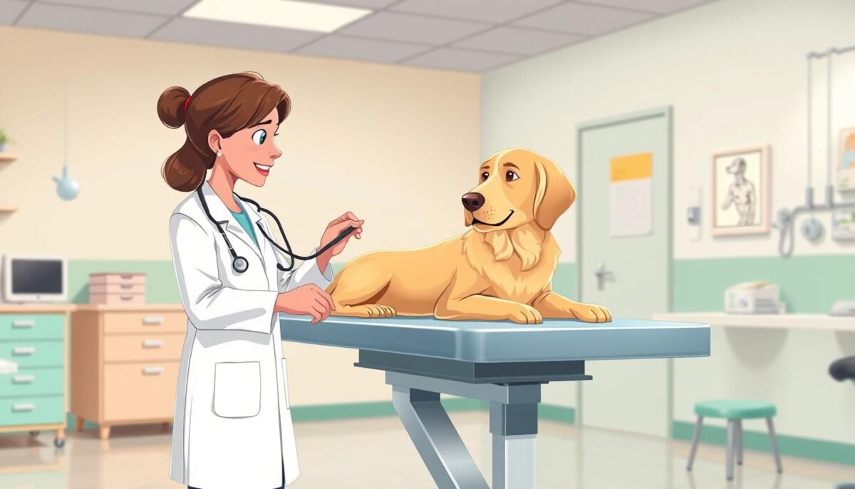 veterinary consultation for dog health